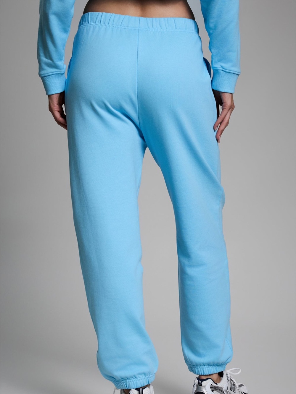 Year of Ours YOS x FFF Sky Blue Oversized Cotton Jogger Sweatpants M/L Lounge - Picture 3 of 13